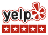 5 stars on Yelp